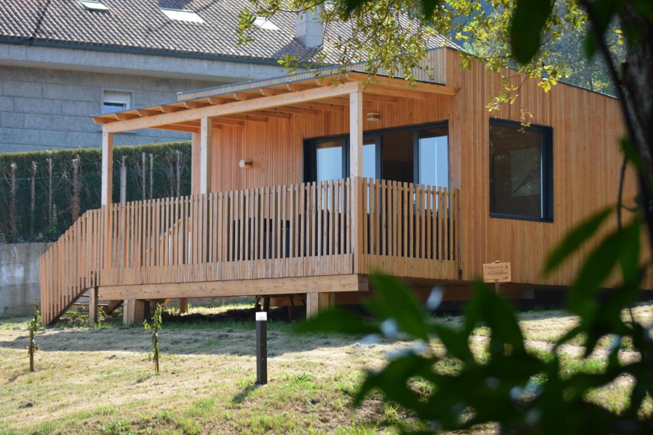 Cabanas Compostela - Cabana A Carballeira Σαντιάγο ντε Κομποστέλα Εξωτερικό φωτογραφία